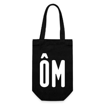 OM! Home! - Sac à bouteille - noir - Devant