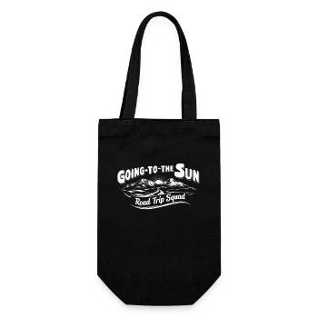 Going To The Sun Road Trip Squad Adventure Graphics - Gift Bag for Bottles - black - Front