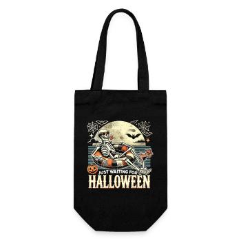 Spooky Cocktail Chemise Squelette - Sac à bouteille - noir - Devant