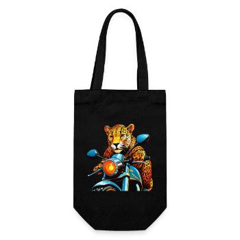 MOTO LEOPARD - Sac à bouteille - noir - Devant