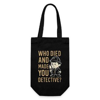 Meurtre Mystère Tenue De Dîner, Fête, Scène De Crime - Sac à bouteille - noir - Devant