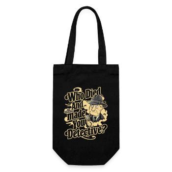 Meurtre Mystère Tenue De Dîner, Fête, Scène De Crime - Sac à bouteille - noir - Devant