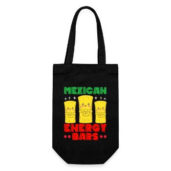 Tamale Mexikanisches Essen Tamale Liebhaber - Geschenkbeutel für Flaschen - Schwarz - Vorne