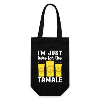 Tamale Mexikanisches Essen Tamale Liebhaber - Geschenkbeutel für Flaschen - Schwarz - Vorne