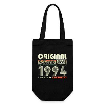 Original Since 1994 Vintage Birthday Gift - Gift Bag for Bottles - black - Front