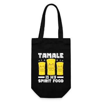 Tamale Mexikanisches Essen Tamale Liebhaber - Geschenkbeutel für Flaschen - Schwarz - Vorne