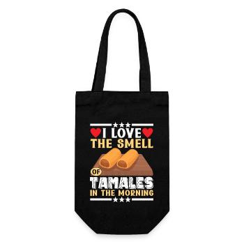 Tamale Mexikanisches Essen Tamale Liebhaber - Geschenkbeutel für Flaschen - Schwarz - Vorne