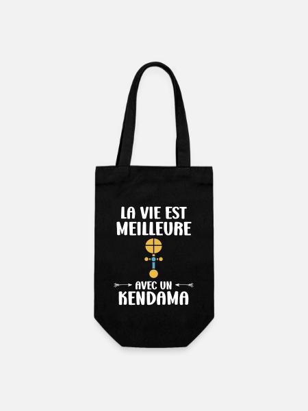 Kendama - Gift Bag for Bottles - black