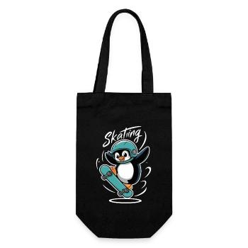 Pingouin Skating Aventurier - Sac à bouteille - noir - Devant