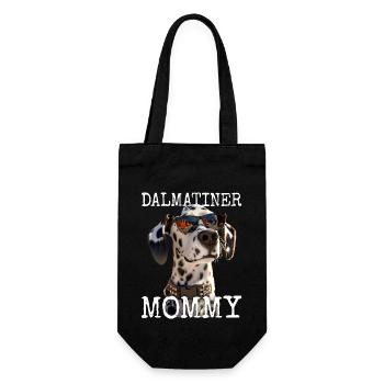 Dalmatian Mommy Dogs Mom Mom Mother's Day Mom - Gift Bag for Bottles - black - Front