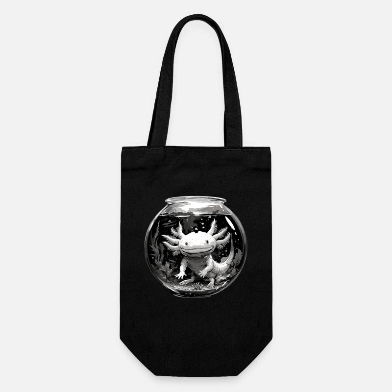 Axolotl - Sac à bouteille - noir