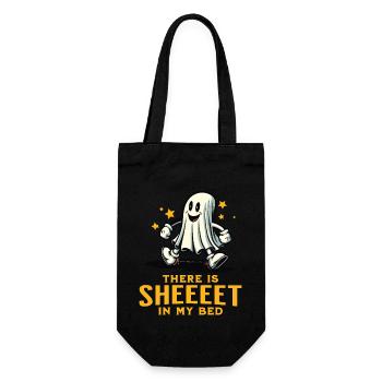 Halloween Costume Funny Ghosts Saying Spooky - Gift Bag for Bottles - black - Front