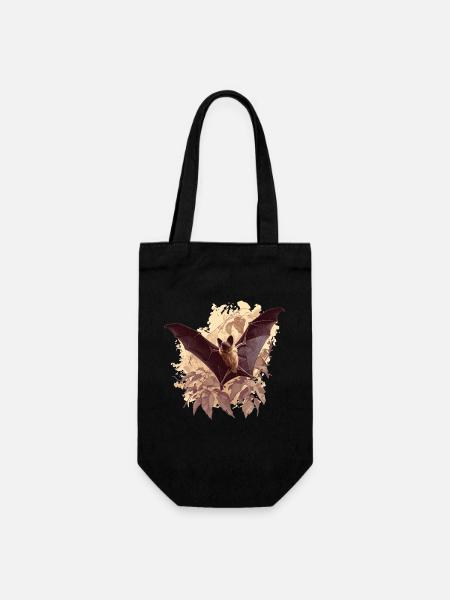 Chauve-souris Chauve-souris - Sac à bouteille - noir