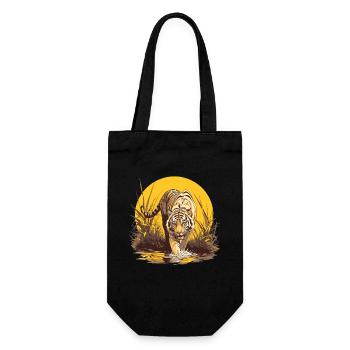 Tigre du Bengale Roi Tigre - Sac à bouteille - noir - Devant