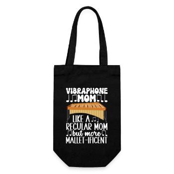 Vibraphon, vibraphonist - Gift Bag for Bottles - black - Front