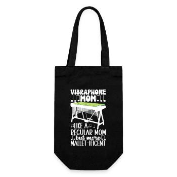 Vibraphon, vibraphoniste - Sac à bouteille - noir - Devant