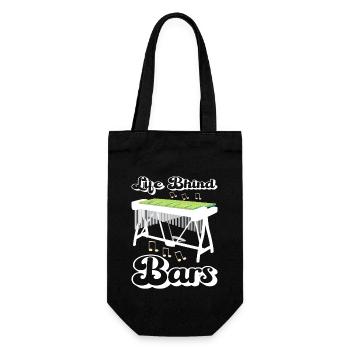 Vibraphon, vibraphoniste - Sac à bouteille - noir - Devant