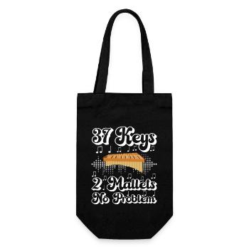 Vibraphon, vibraphoniste - Sac à bouteille - noir - Devant