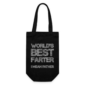 LE MEILLEUR AU MONDE FARTHER I MEAN FATHER – Bester Pupser - Sac à bouteille - noir - Devant