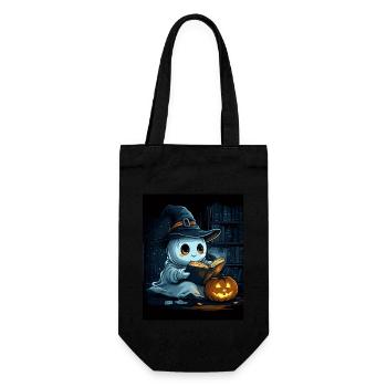 Cadeau d’Halloween Femmes Hommes Enfants Décoration - Sac à bouteille - noir - Devant