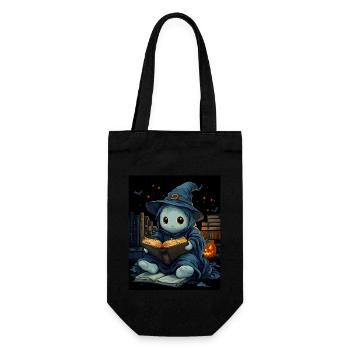 Cadeau d’Halloween Femmes Hommes Enfants Décoration - Sac à bouteille - noir - Devant