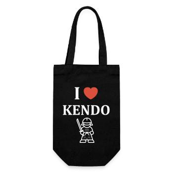 KENDO - Gift Bag for Bottles - black - Front