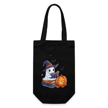 Cadeau d’Halloween Femmes Hommes Enfants Décoration - Sac à bouteille - noir - Devant