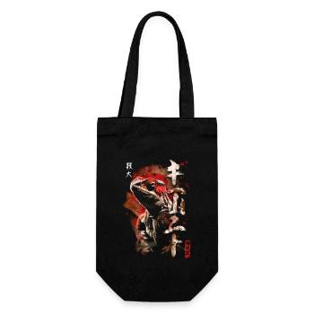 Japanisches Chamäleon Safari Reptilien Terrarium - Geschenkbeutel für Flaschen - Schwarz - Vorne