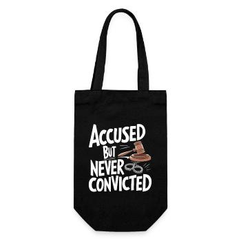 Meurtre Mystère Tenue de dîner, Fête, Scène de crime - Sac à bouteille - noir - Devant