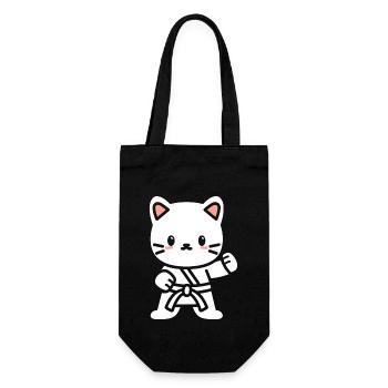 karate - Sac à bouteille - noir - Devant