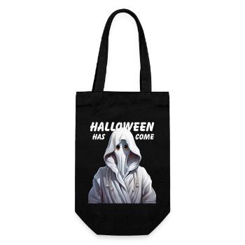 GHOST HALLOWEEN HAS COME - Gift Bag for Bottles - black - Front