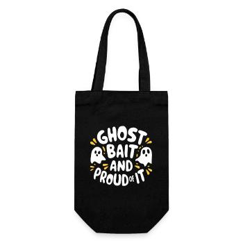 Ghost Bait Halloween Parapsychology Paranormal - Gift Bag for Bottles - black - Front