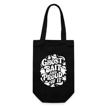 Ghost Bait Halloween Parapsychology Paranormal - Gift Bag for Bottles - black - Front