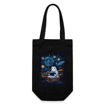 Cadeau d’Halloween Femmes Hommes Enfants Décoration - Sac à bouteille - noir - Devant
