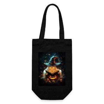 Cadeau d’Halloween Femmes Hommes Enfants Décoration - Sac à bouteille - noir - Devant