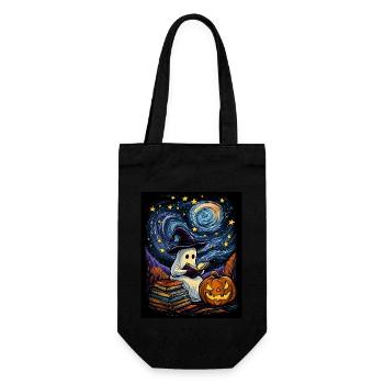 Cadeau d’Halloween Femmes Hommes Enfants Décoration - Sac à bouteille - noir - Devant