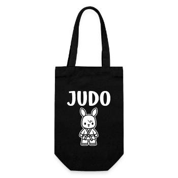 judo - Gift Bag for Bottles - black - Front