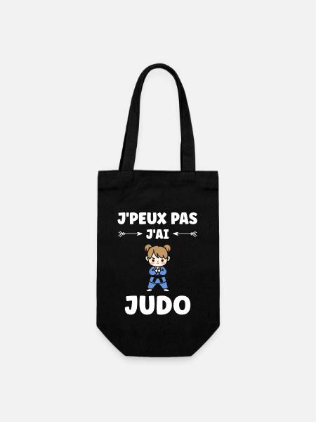 judo - Gift Bag for Bottles - black