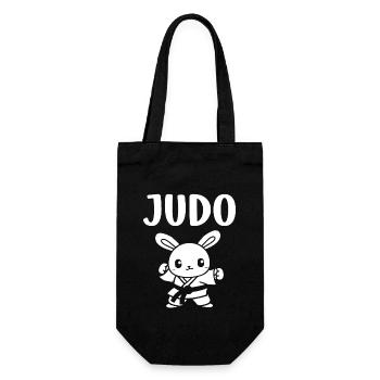 judo - Gift Bag for Bottles - black - Front