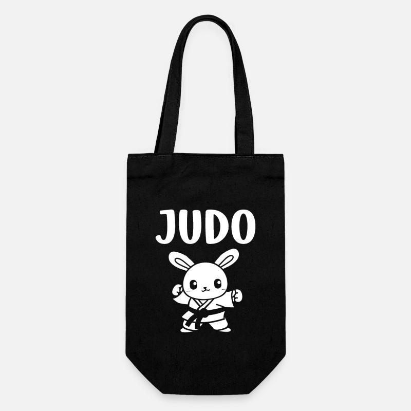 judo - Gift Bag for Bottles - black