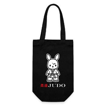 judo - Gift Bag for Bottles - black - Front