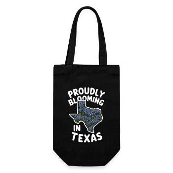 Texas Wildflowers Season Fields Flowers Texas - Gift Bag for Bottles - black - Front