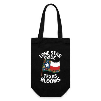 Texas Wildflowers Season Fields Flowers Texas - Gift Bag for Bottles - black - Front