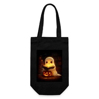 Cadeau d’Halloween Femmes Hommes Enfants Décoration - Sac à bouteille - noir - Devant