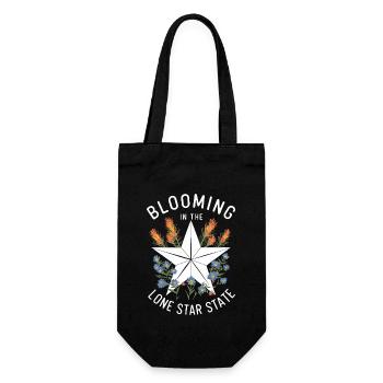 Texas Wildflowers Season Fields Flowers Texas - Gift Bag for Bottles - black - Front