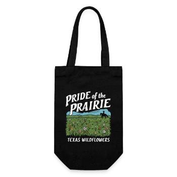 Texas Wildflowers Season Fields Flowers Texas - Gift Bag for Bottles - black - Front