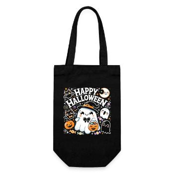 Chemise d’Halloween pour enfants - Happy Halloween Fun - Sac à bouteille - noir - Devant