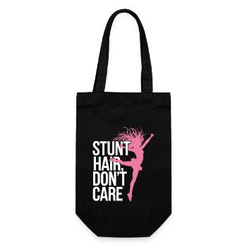 Cheerleading und Stunt Team Training für Spirit - Geschenkbeutel für Flaschen - Schwarz - Vorne