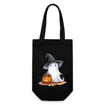 Cadeau d’Halloween Femmes Hommes Enfants Décoration - Sac à bouteille - noir - Devant