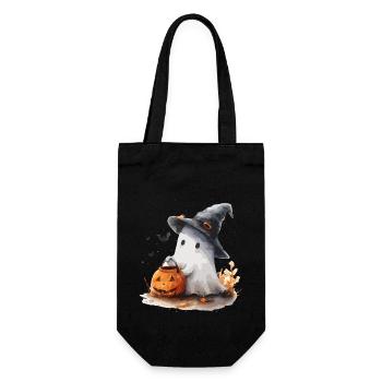 Cadeau d’Halloween Femmes Hommes Enfants Décoration - Sac à bouteille - noir - Devant